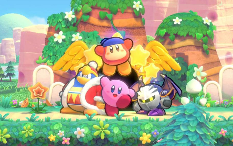 Kirby’s Return to Dreamland supports drop-in and drop-out multiplayer for up to four people.