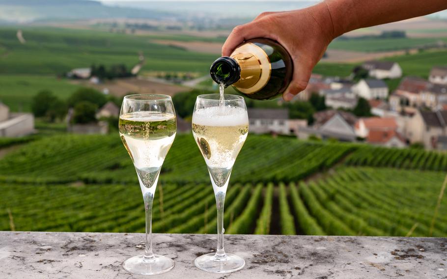 Sparkling wines taste even better when the sipper is surrounded by the beauty of France's Alsace region.