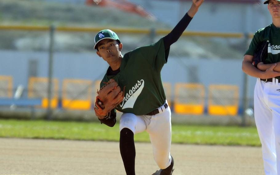 Left-hander Luka Koja returns as the Kubasaki Dragons' leading ace pitcher.