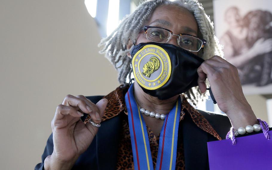 Wanda J. Dillard was one of several central Ohioans inducted into the Ohio Veterans Hall of Fame during a ceremony on Monday, Oct. 18, 2021, at the National Veterans Memorial and Museum in Columbus. She is an Army veteran and was the first Black woman to command a medical unit in the Ohio National Guard.