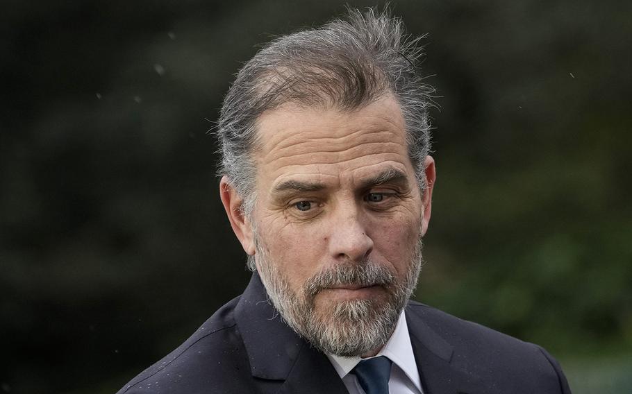 Hunter Biden, son of U.S. President Joe Biden, attends the Easter Egg Roll on the South Lawn of the White House on April 18, 2022, in Washington, DC. 