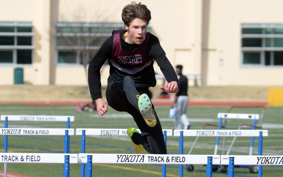 Jayden Steill gives Zama a strong option in hurdles this season.