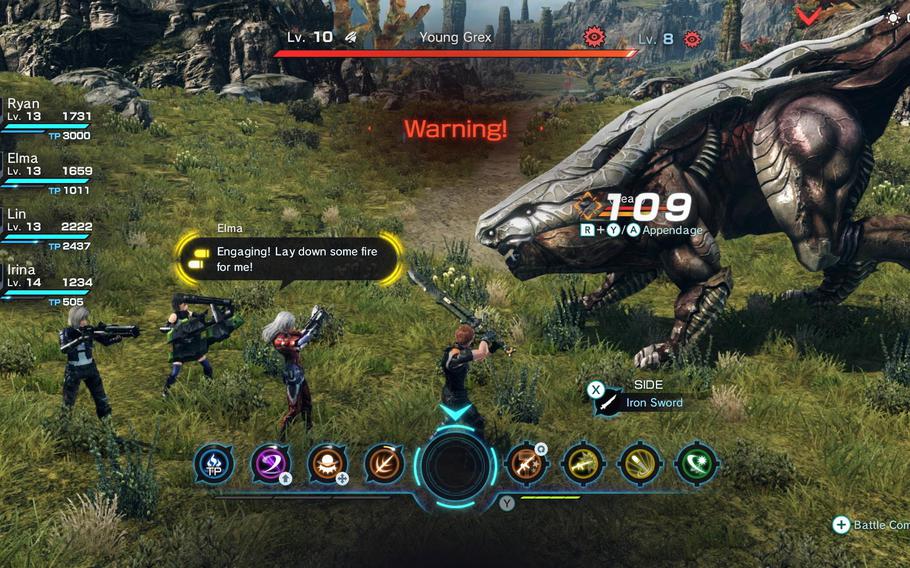 The battle system in Xenoblade Chronicles X is intoxicating in its flexibility and power it gives to a committed player, allowing almost boundless customization.