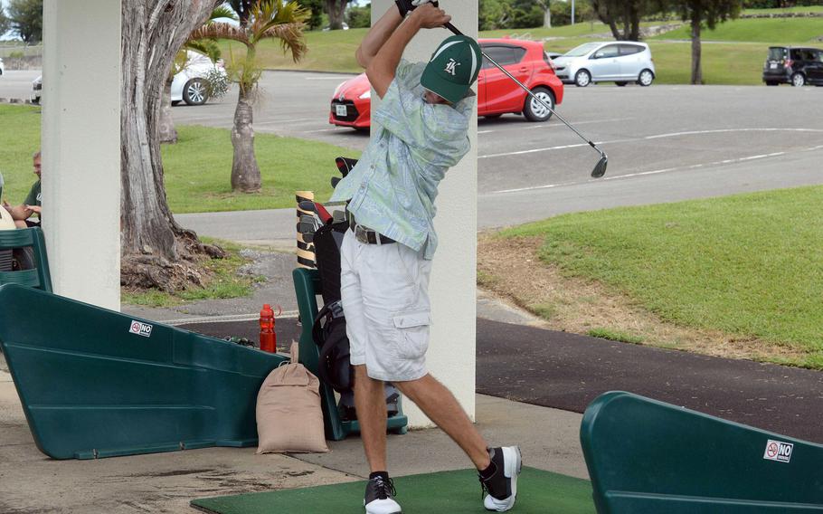 Senior Chett Huff is one of two starters returning to Kubasaki's golf lineup.