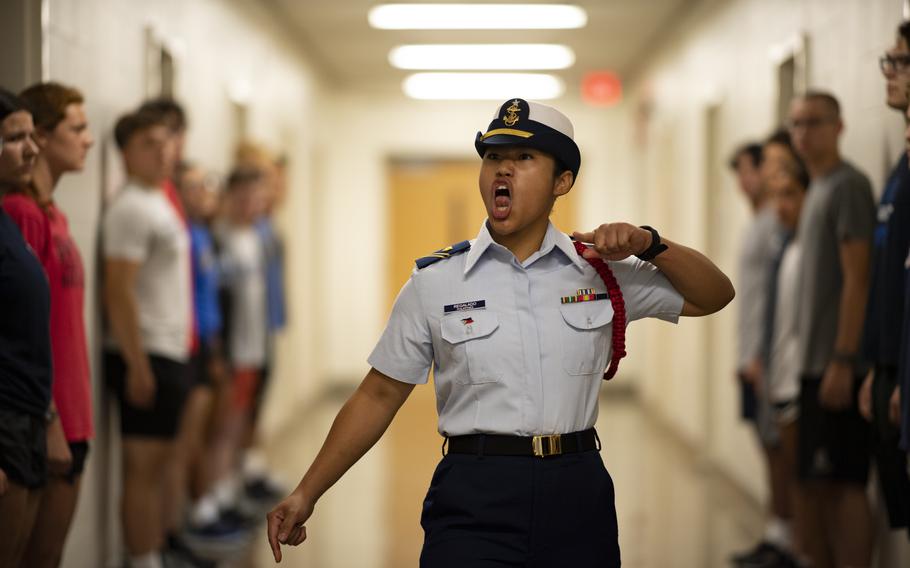The U.S. Coast Guard Academy welcomes 302 young women and men to the Class of 2026 for Day One, June 27, 2022. Day One marks the start of Swab Summer, an intensive seven-week program that prepares students for military and Academy life.