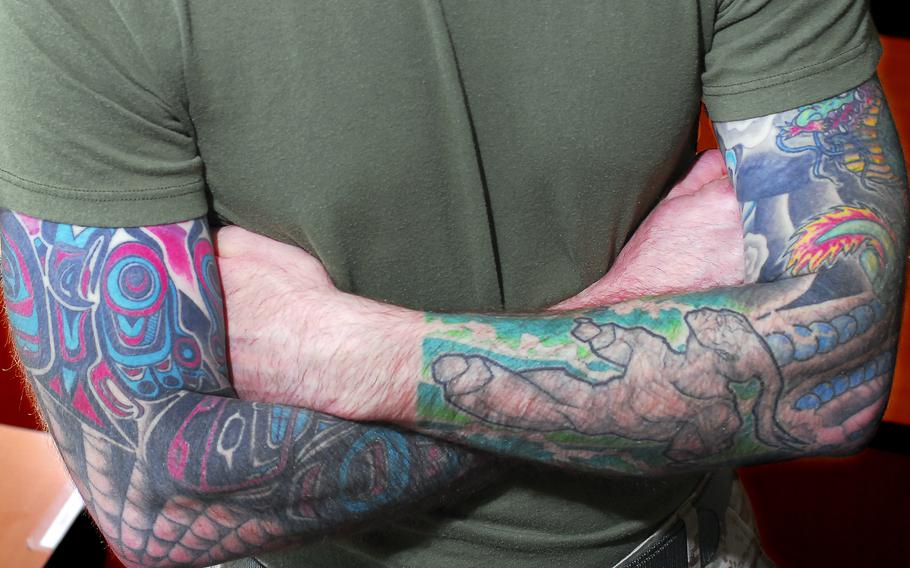 Marines place more areas off-limits to tattoos