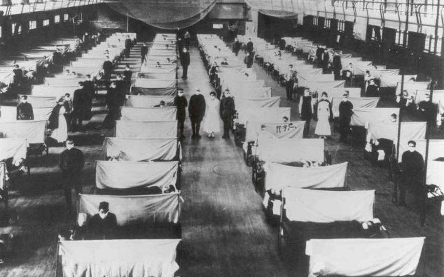 The 1918 flu epidemic would claim at least 50 million lives worldwide.