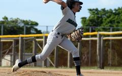 Kubasaki right-hander Nick Aguirre scattered three hits, walked three and struck out six and drove in two runs as the Dragons beat Kadena 9-7 to level the season series at 9-9. The teams play their season finale on Friday.