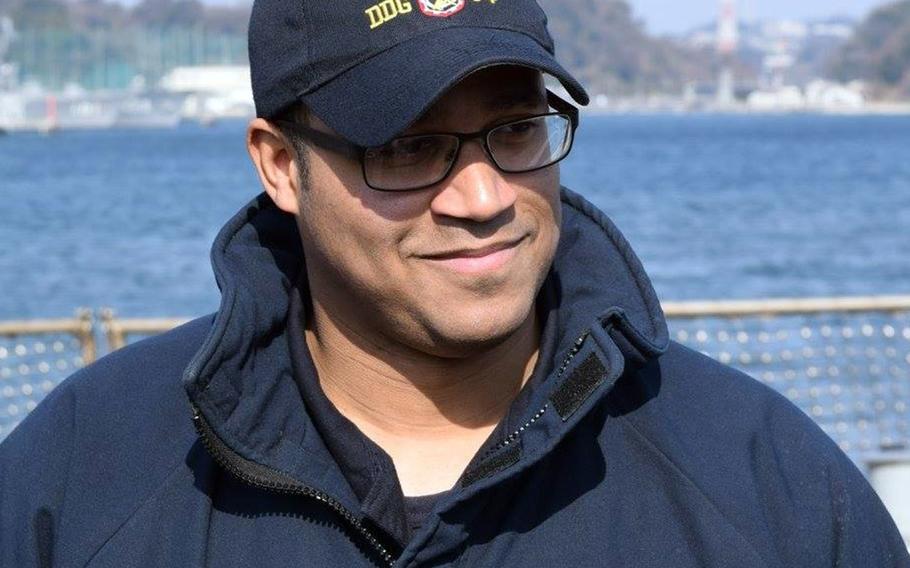 Chief Petty Officer Bryce Pedicini, seen here in 2021, was sentenced May 29, 2024, to 18 years in military prison for attempted espionage.