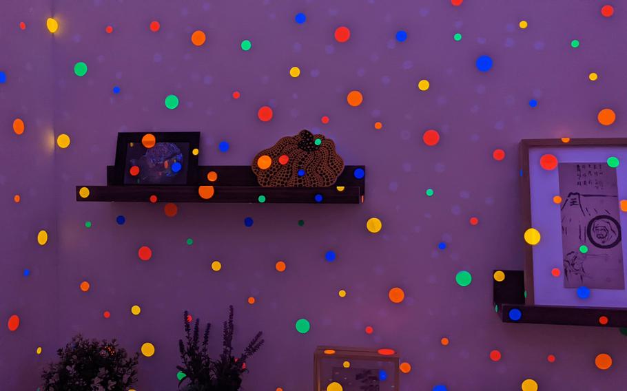 The inspiration behind artist Yayoi Kusama's trademark polka dots are hallucinations she has had since childhood. You can experience something akin to that in “I'm Here, but Nothing,” an immersive, kaleidoscopic installation on the fourth floor of her museum in Tokyo. 