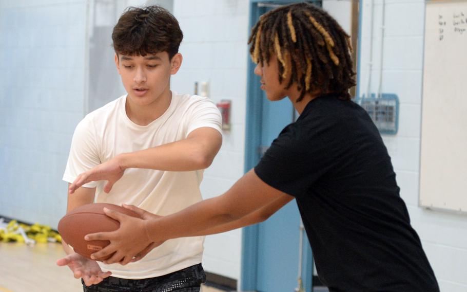 Osan freshmen Joseph Denofre and Jordin Chapman are young but are not new to football.