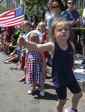 The National Memorial Day Parade in Washington, D.C., May 30, 2022.