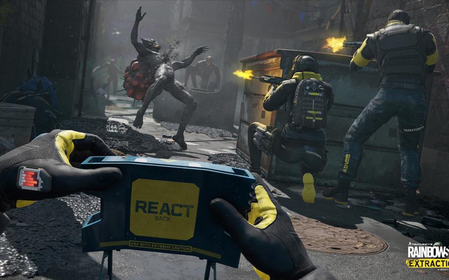 Players can help control areas with the use of the claymore mine in Rainbow Six Extraction.