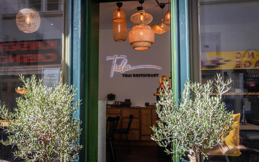 Tida Thai Restaurant in downtown Kaiserslautern opened in May and bills itself as serving authentic Thai street food, though the menu includes fancier fare.