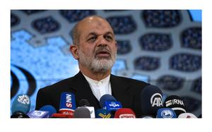 Iran's Interior Minister Ahmad Vahidi attends a briefing in Tehran, Iran, on March 4, 2024. Argentina sought the arrest of Vahidi on April 23, 2024, over his alleged involvement in the deadly 1994 bombing of Buenos Aires Jewish community center. 
