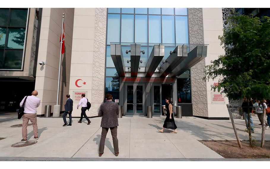 Luiz C. Ribeiro for New York Daily News The Turkish House, Turkey’s Permanent Representation to the United Nations and Consulate General of New York located at First Avenue and 46th Street. 