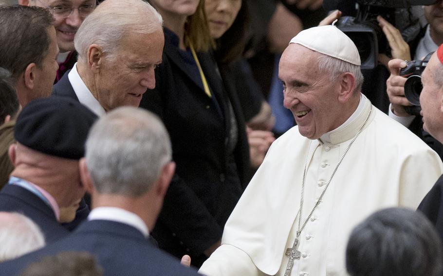 President Joe Biden is set to meet Pope Francis when he visits the Vatican later this month as part of a five-day swing through Italy and the U.K. for global economic and climate change meetings.