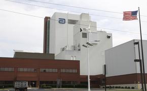 FILE - An Abbott Laboratories manufacturing plant is shown in Sturgis, Mich., on Sept. 23, 2010. In mid-February 2022, Abbott announced it was recalling various lots of three powdered infant formulas from the plant, after federal officials began investigating rare bacterial infections in four babies who got the product. Two of the infants died. But it's not certain the bacteria came from the plant; strains found at the plant didn't match the two available samples from the babies. (Brandon Watson/Sturgis Journal via AP, File)