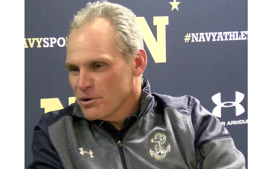 Navy baseball coach Paul Kostacopoulos announced his retirement Tuesday, March 30, 2023, after spending 34 years as a collegiate baseball coach, the last 18 at the Naval Academy