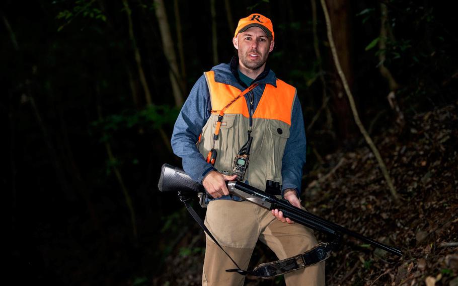 Andrew Neuville, a Marine Corps Community Services employee at Marine Corps Air Station Iwakuni, Japan, is an avid hunter who helps expats and service members navigate the system of gun ownership in Japan.