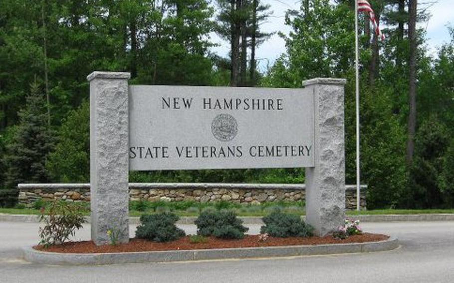 The New Hampshire State Veterans Cemetery in Boscawen, N.H.