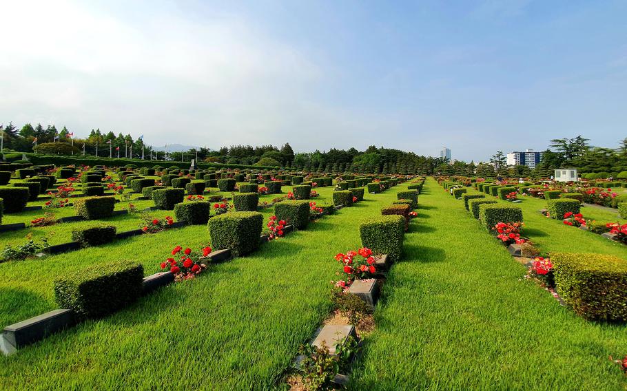 United Nations Memorial Cemetery in Busan, South Korea, is the only U.N. cemetery in the world. 