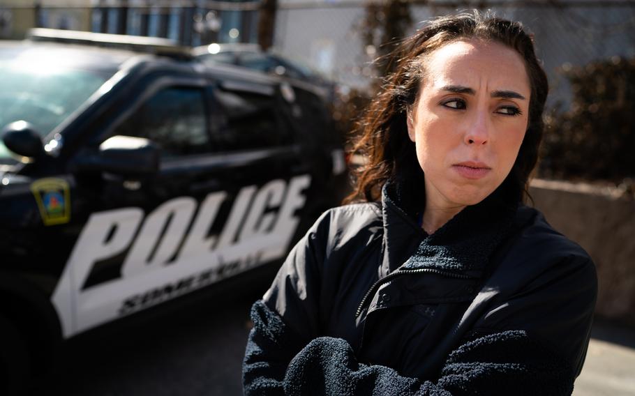 Ashley Catatao, a police officer in suburban Boston who said she was shot in the thigh by her P320 last year, said she no longer keeps a bullet in the chamber of the gun she is required to carry. 