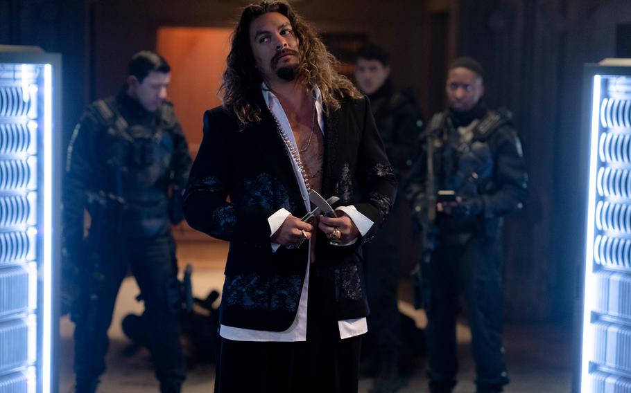 Jason Momoa is the new bad guy in “Fast X,” now playing at select AAFES theaters.
