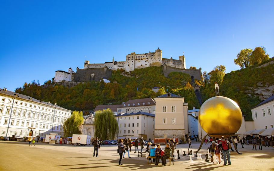 Ansbach plans a trip to Salzburg, Austria, on July 23.