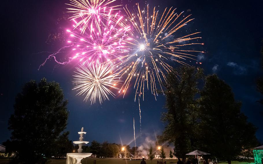 Fireworks are seen in this photo posted on Dec. 31, 2019, on Avanti Mansion’s Facebook page.