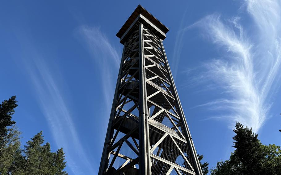 The Goetheturm is a tower in Frankfurt that is 142 feet high. Climb its 196 steps to the top for a fantastic view of the city’s skyline.