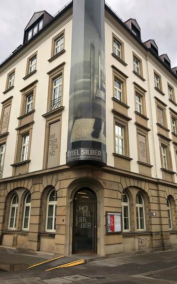 Hotel Silber in downtown Stuttgart was the regional headquarters for the Gestapo during the Nazi era in Germany. Today, there is a small museum inside focused on the Gestapo’s role in targeting political opponents of the regime and the area’s Jewish community.