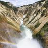 This June 17, 2017 file photo shows the Yellowstone River flowing through the Grand Canyon in Yellowstone National Park, Wyo. Yellowstone National Park is about to turn 150 years old. President Ulysses S. Grant signed the Yellowstone National Park Protection Act in 1872, setting aside one of the world's largest nearly intact ecosystems.