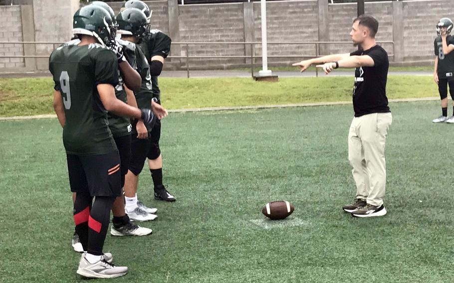 Daegu returns to the football field this season with 23 players, most of whom are new to the game, and a new coach, Zach Colflesh.