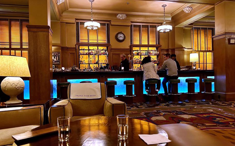 History runs deep at the Arctic Club Hotel in Seattle, where decor in the lobby and at the hotel’s Polar Bar give a nod to the late 19th-century Klondike Gold Rush and the argonauts who gathered afterward. 