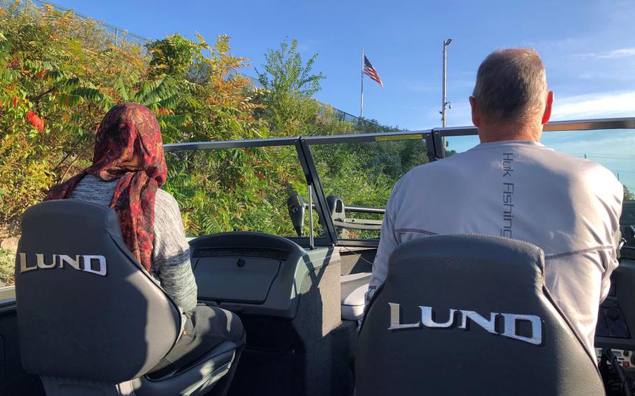 Mursal goes boating Oct. 13, 2021.