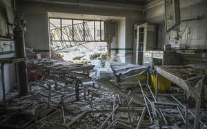 Rubble and debris.