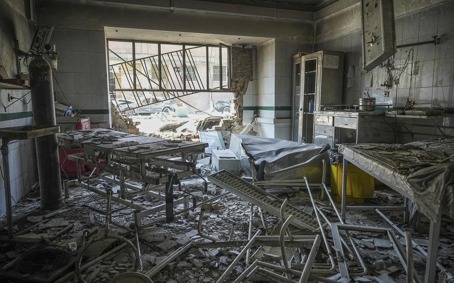Rubble and debris.