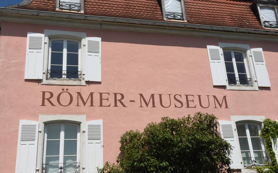 Artifacts from former Roman settlements in western Germany are housed at the Roman Museum Homburg-Schwarzenacker. 