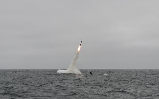 The crew of the Los Angeles-class fast-attack submarine USS Annapolis (SSN 760) successfully launches Tomahawk cruise missiles off the coast of southern California as part of a Tomahawk Flight Test (TFT) June 26, 2018. (U.S. Navy photo by Mass Communication Specialist 1st Class Ronald Gutridge)