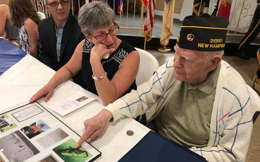 Paul Plotkin was honored on June 26, 2021, for his 100th birthday and World War II service.