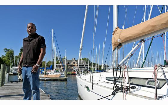 Captain Donald Lawson on Sept. 9, 2022. (Kim Hairston/The Baltimore Sun/TNS)