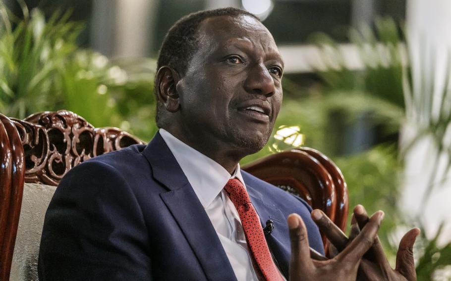 Kenyan President William Ruto