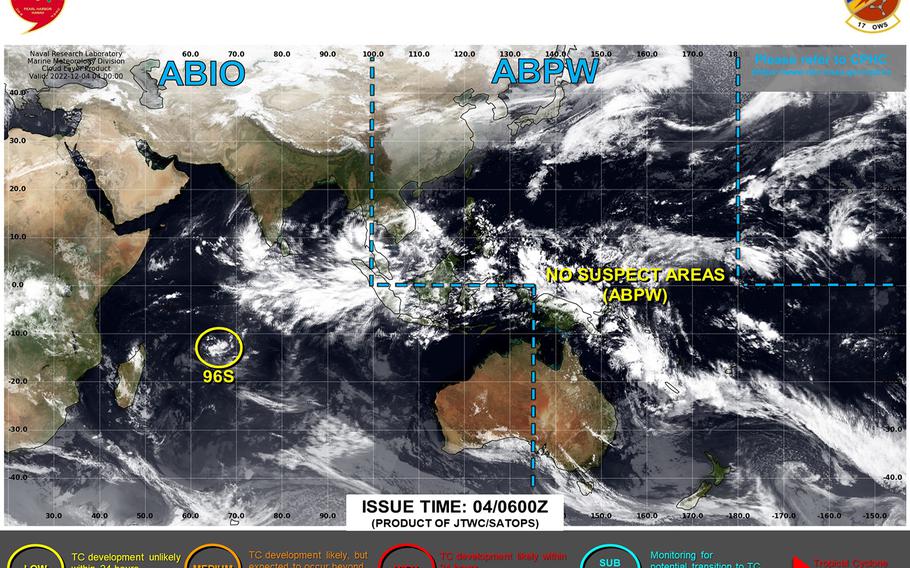 Kadena’s 18th Wing sets TCCOR All-Clear as of Dec. 1, other areas set seasonal TCCOR 5; Guam remains in seasonal TCCOR 4 year round.