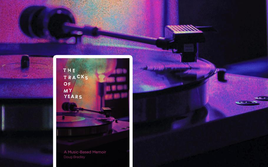 The cover of The Tracks of My Years: A Music Based Memoir.