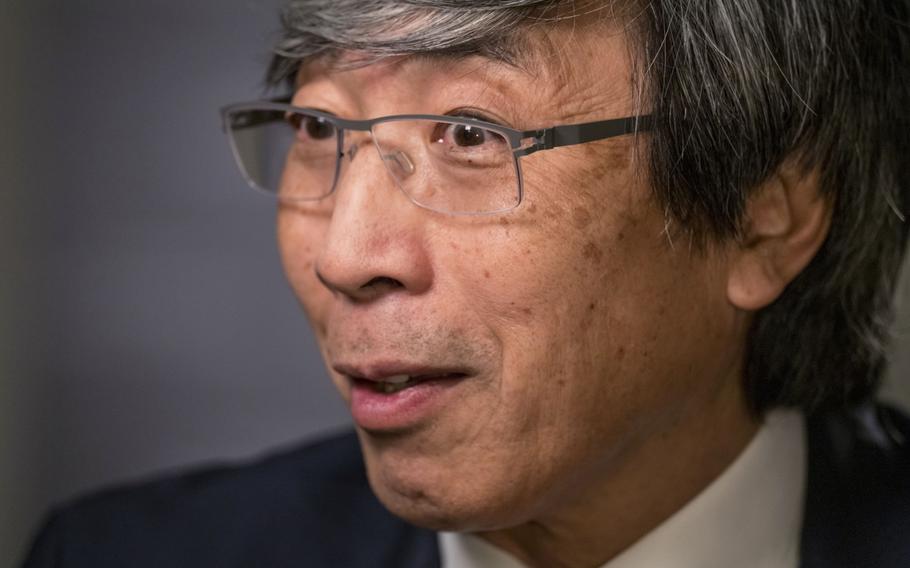 Patrick Soon-Shiong speaks during a Bloomberg Television interview at the JPMorgan Healthcare Conference in San Francisco on Jan. 13, 2020. 