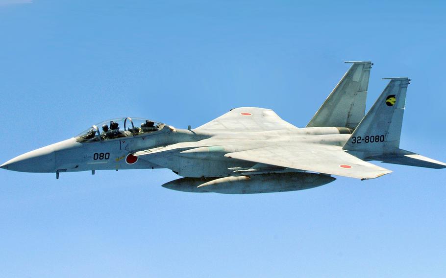 Japan has already scrambled more fighter jets to intercept approaching Chinese aircraft in the past nine months than it did during all of fiscal year 2020, according to statistics released Tuesday, Jan. 25, 2022.