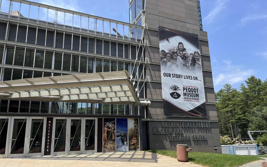 A museum exterior.