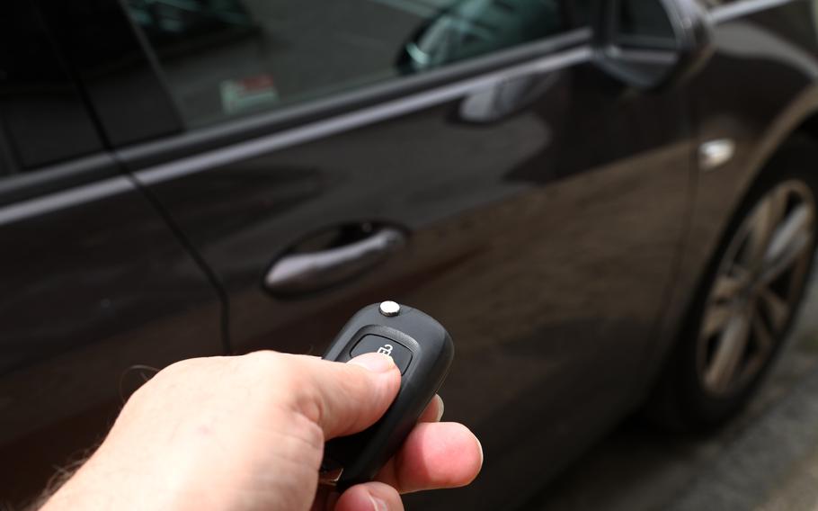 Thieves stole about $3,000 worth of items from eight unlocked vehicles in Kindsbach, a part of Landstuhl, last weekend. German police say some of the cars in the area, where many Americans live, were unlocked.