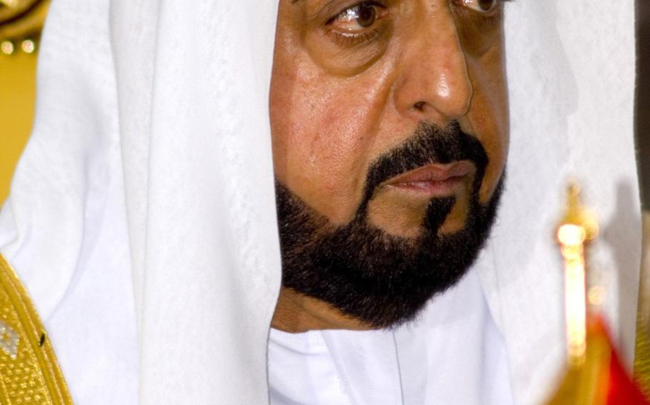 Sheikh Khalifa Bin Zayed Al Nahyan in 2007. 